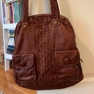 Ipa Nima Braided Strap Hobo Bag